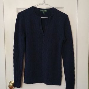Ralph Lauren navy blue sweater